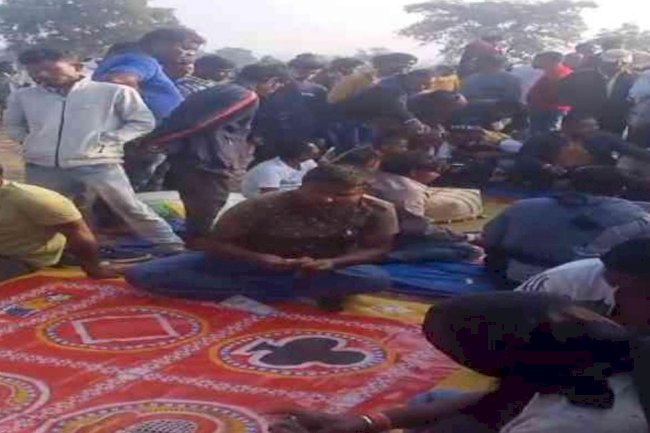 हब्बा डब्बा जुआ खेल पर डीआईजी की कडी कार्यवाही 