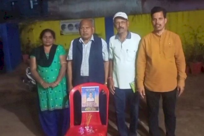 विवेक सेना ने कंध संस्कृति शोधकर्ता मेदिनीधर जानी को दी श्रद्धांजलि
