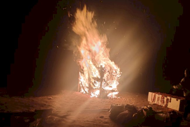 लापता मंगल का मिला शव कोयलनदी घाट पर दी गई मुखाग्नि 