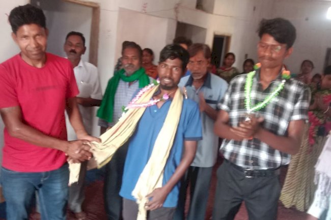 प्रखंड अध्यक्ष बने राजेन्द्र बोदरा