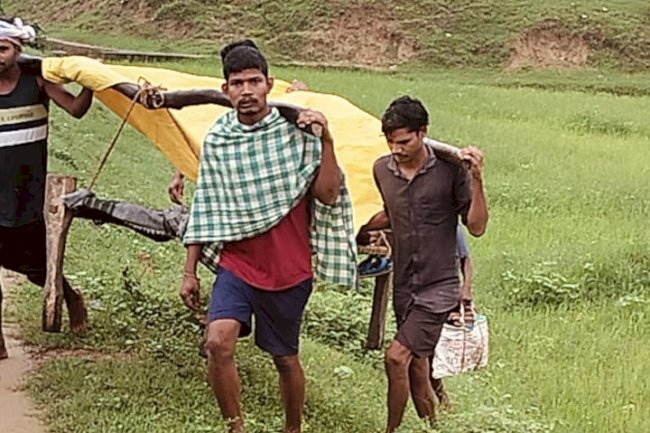 समय से अस्पताल नहीं पहुँचने से मरीज की मौत 