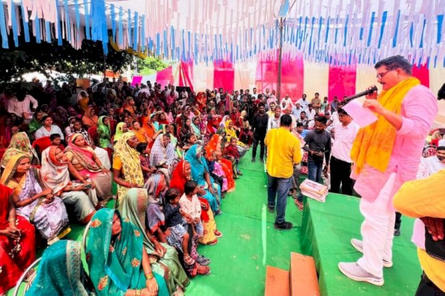 आपका विधायक आपके द्वार-विधायक अजय सिंह की पहल का जनता ने किया स्वागत 