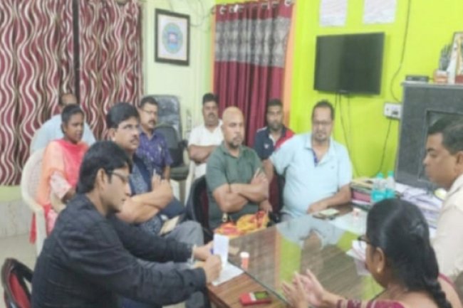 प्रदूषण और यातायात अव्यवस्था को लेकर बैठक