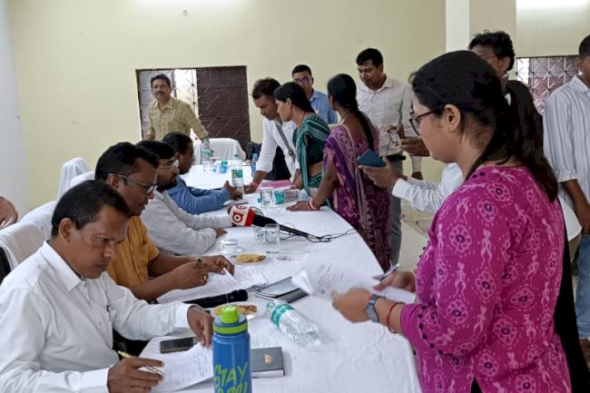 राजगांगपुर ब्लॉक क्षेत्र में संयुक्त लोक शिकायत सुनवाई आयोजित