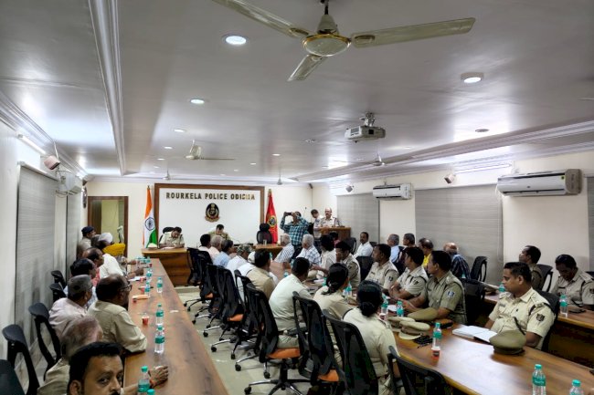 जनता की सुरक्षा को लेकर गंभीर हुआ राउरकेला पुलिस 