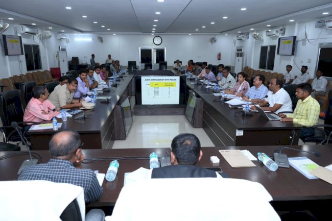 जिला सड़क सुरक्षा समिति की बैठक आयोजित