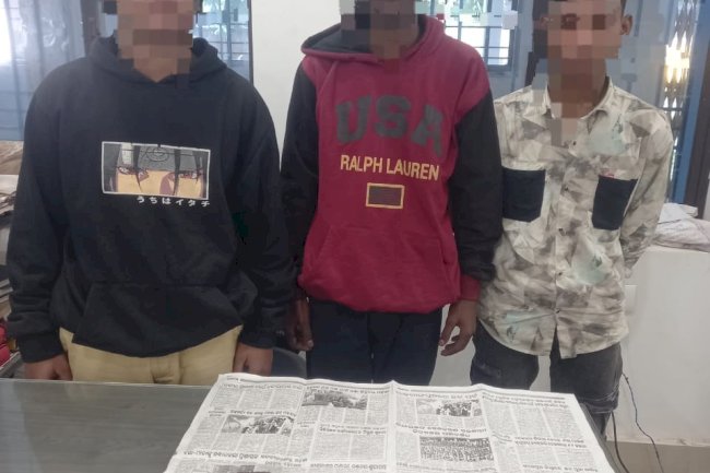 रेल कर्मचारी से लूटे गए सामान बरामद लुटेरा गिरफ्तार 