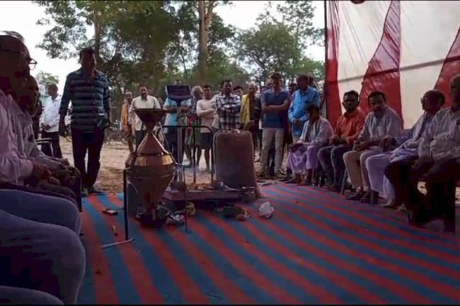लंबी मांग के बाद पौरकेला में खुली नई धान मंडी 