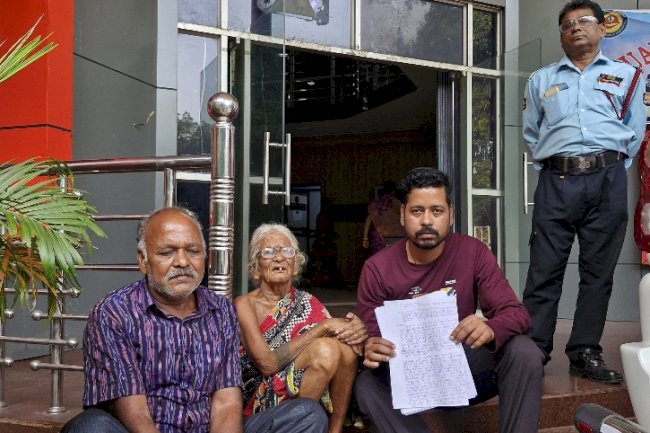 88 साल की एक महिला जीवित रहने के लिए हिंगुला महाप्रबंधक से लगाई गुहार