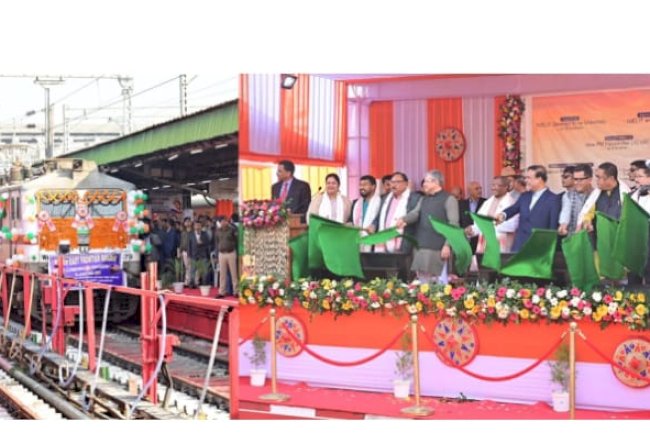 असम के लिए बेहतर रेल संपर्क सुविधा