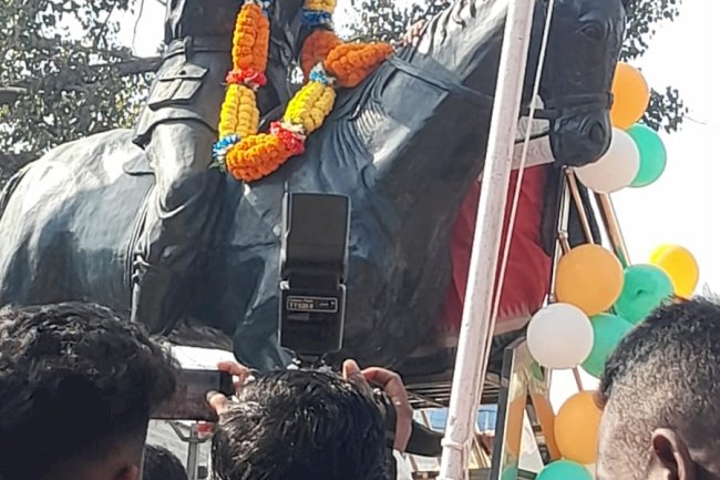 नेताजी सुभाष चंद्र बोस की 128वीं जयंती मनाई गई 