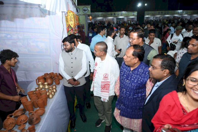 राज्य हस्तशिल प्रदर्शनी का शुभारंभ 