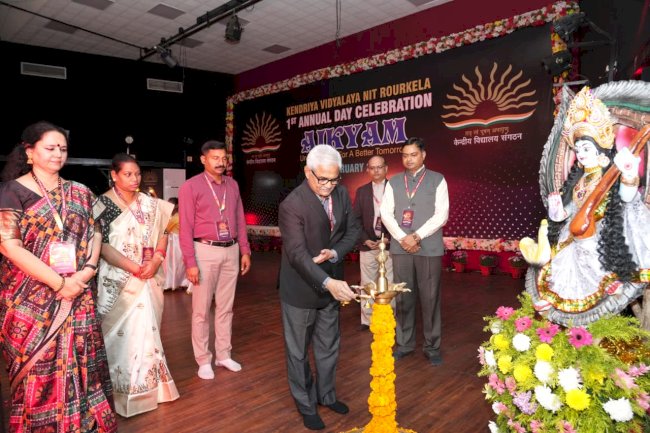 केन्द्रीय विद्यालय एन आई टी राउरकेला का प्रथम वार्षिकोत्सव संपन्न 