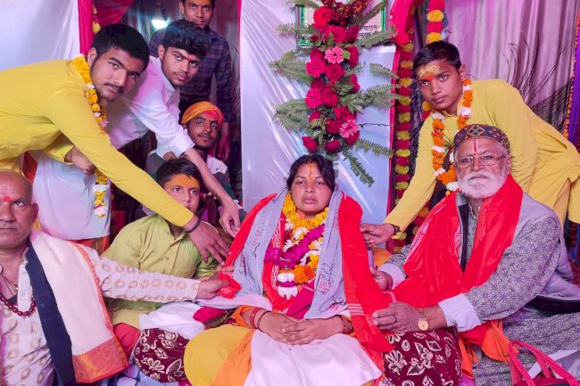 अयोध्या के प्राचीन सरयू मन्दिर में महन्ती का महत्वपूर्ण आयोजन