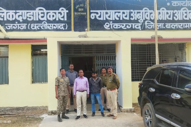 पंचायत चुनाव में शांतिभंग करने के आरोप में दो लोगों को भेजा गया जेल 