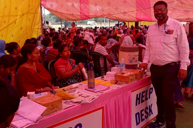 सोरडा़ में आयुष्मान भारत एवं आयुष्मान जैव योजना कार्यक्रम आयोजित 