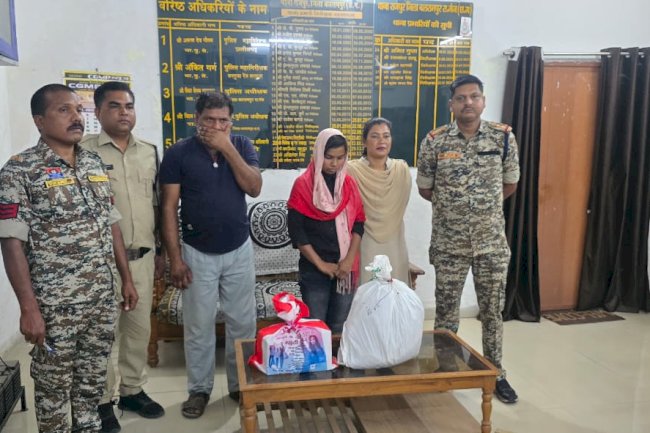 ढाई लाख रुपए के नशीली इंजेक्शन के साथ महिला व युवक गिरफ्तार