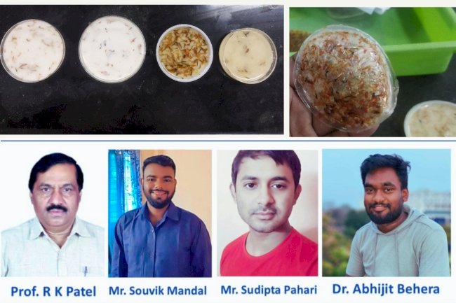 फूलों के कचरे से तैयार बहुउद्देश्यीय जैविक अपघटनीय पैकेजिंग सामग्री