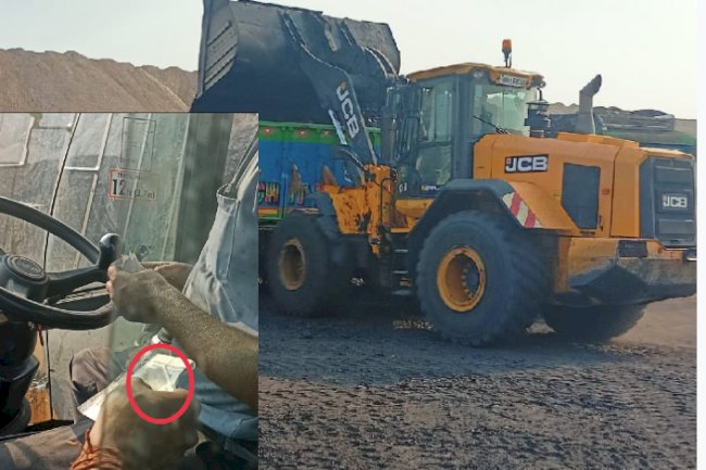 कोयला लदान के लिए रिश्वत लेते है लोडर चालक