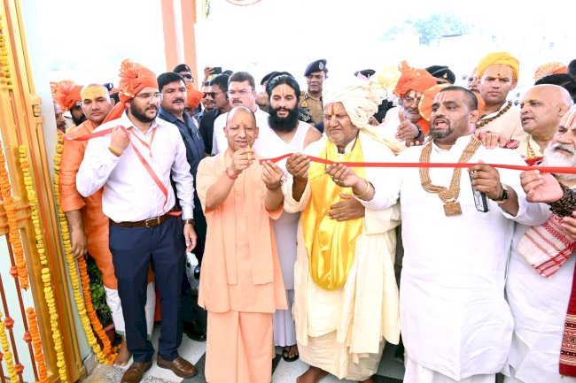 मुख्यमंत्री ने श्री हनुमत कथा मंडप का किया लोकार्पण 