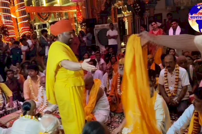 फूलों से सजाई गई दशरथ राजमहल बडा़ स्थान 