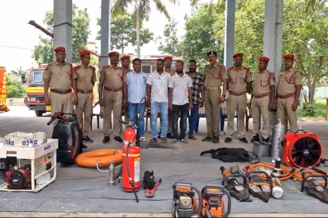 अग्निशमन विभाग द्वारा जागरूकता कार्यक्रम का आयोजन