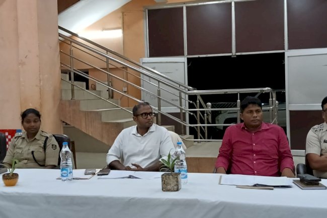 मोहर्रम को लेकर शांति समिति की बैठक 