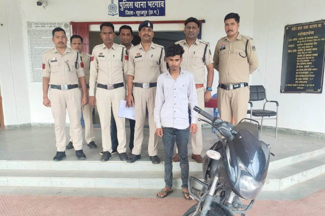 गाँजा तस्करी करते एक गिरफ्तार दो लाख का गाँजा जब्त 