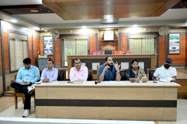 भारी बारिश से निपटने के लिए तैयारी बैठक