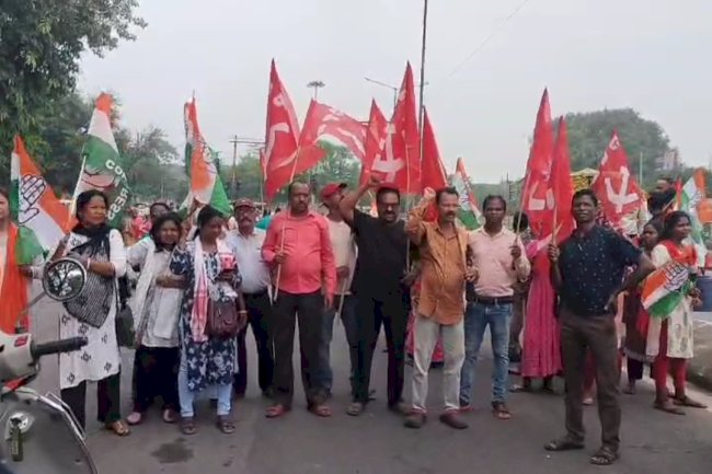सौम्य श्री की मौत को लेकर कांग्रेस का ओडिशा बंद 