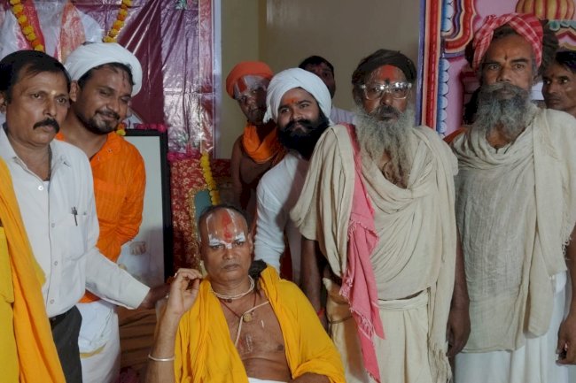 मारुति सदन के महंत बने मनोज दास 