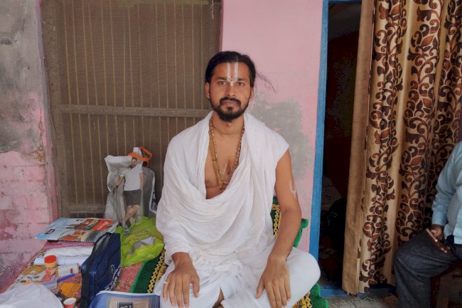 धूमधाम से मनाई जा रही है पूर्वाचार्य मंत्रम बिहारी शरण  महाराज की पुण्यतिथि