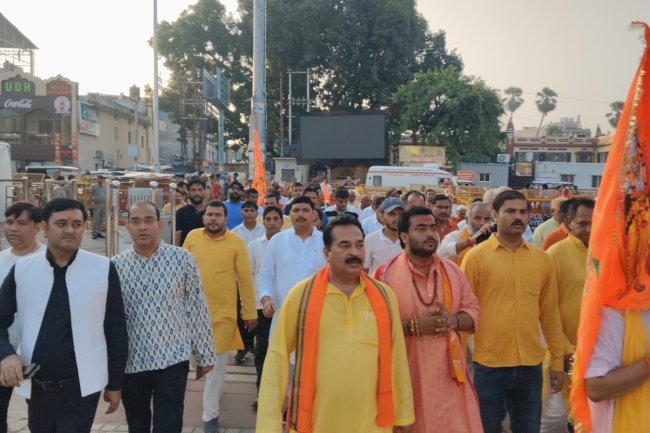 भक्तिमय वातावरण में संपन्न हुआ कोटा परिक्रमा 