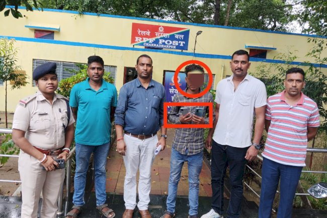 चोरी के मोबाइल के साथ आरोपी गिरफ्तार