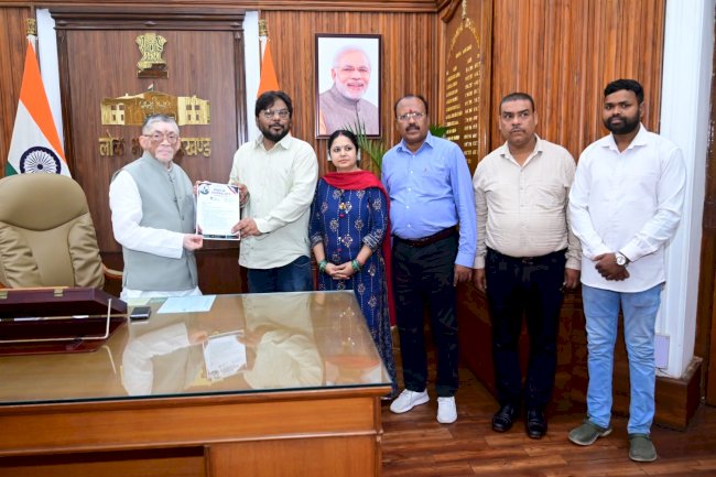 पत्रकार हित, सम्मान और सुरक्षा को लेकर राज्यपाल से मिला वॉयस ऑफ जर्नलिस्ट्स का प्रतिनिधिमंडल