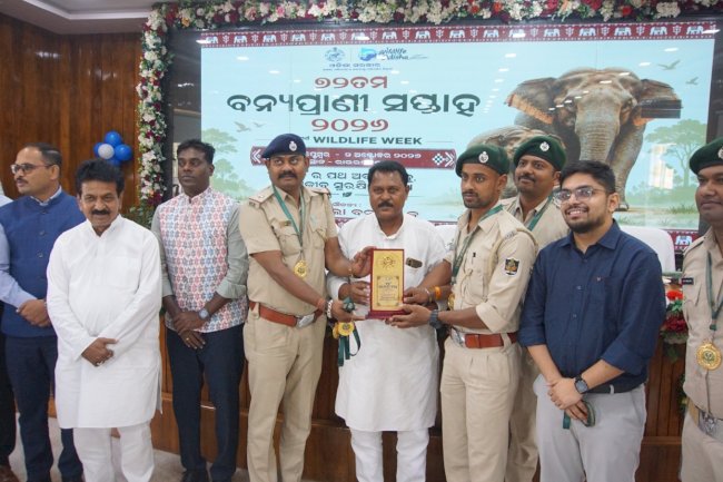 वन विभाग ने मनाया 72वां वन्यजीव सप्ताह