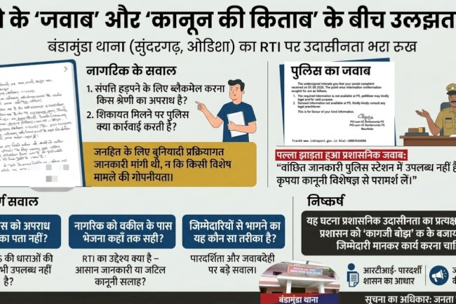 कानून की किताब और थाने के जवाब के बीच उलझता सूचना का अधिकार