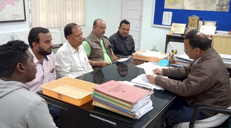 विकास मुलक कार्यो के लिए भाजपा ने लिखा पत्र