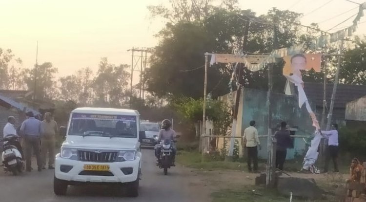 बैनर पोस्टर हटाए जाने से उम्मीदवार निराश 