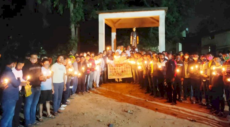 पुलवामा के शहीदो को दी गई श्रद्धांजलि 