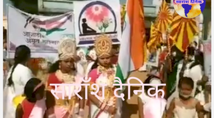 विश्व महिला दिवस के अवसर पर व्रह्मकुमारीयो का शक्ति प्रदर्शन 