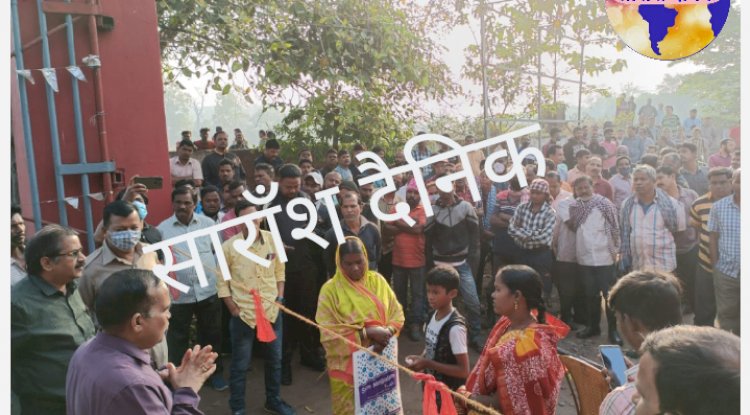 खान प्रबंधन के विरूद्ध एक विधवा का आंदोलन 
