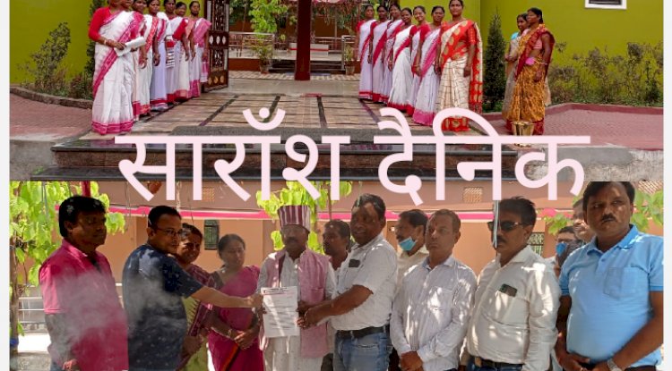 केन्द्रीय मंत्री ने किया सरना माँ के दर्शन 