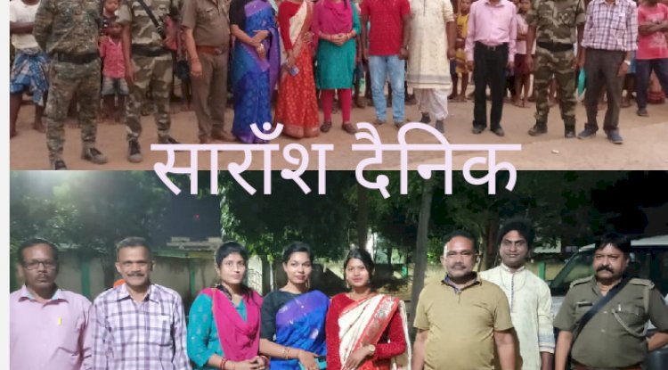 जंगल को बचाने के लिए आगे आए ग्रामीण 