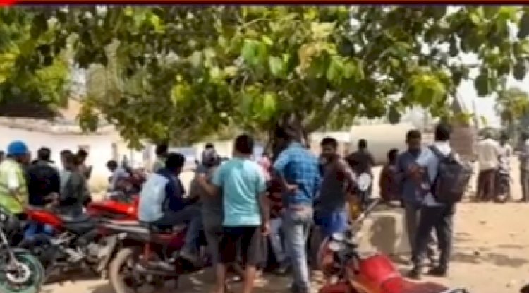 मजदूर की मौत से जेएसडब्लू  में तनाव 