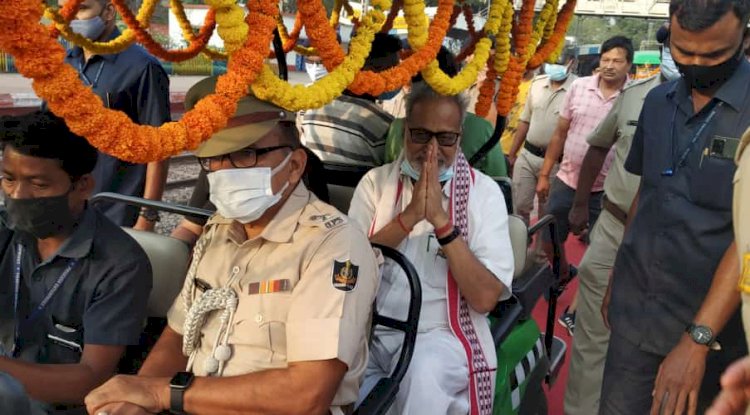 राज्यपाल का राजगांगपुर दौरा 