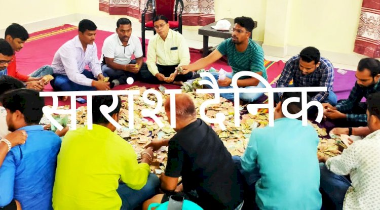 मां हिंगुला के हुंडी से दस लाख रुपए बरामद