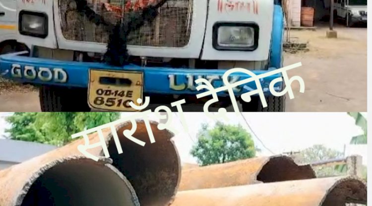 चोरी के ट्रक के साथ गैस कटर जब्त एक गिरफ्तार 