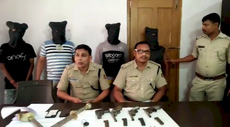 असामाजिक गतिविधियों में लिप्त चार को जेल 