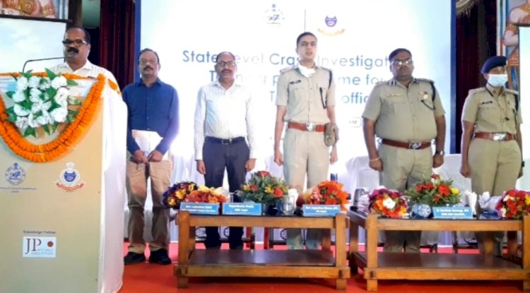 राज्य स्तरीय दुर्घटना जांच प्रशिक्षण शिविर का उद्घाटन